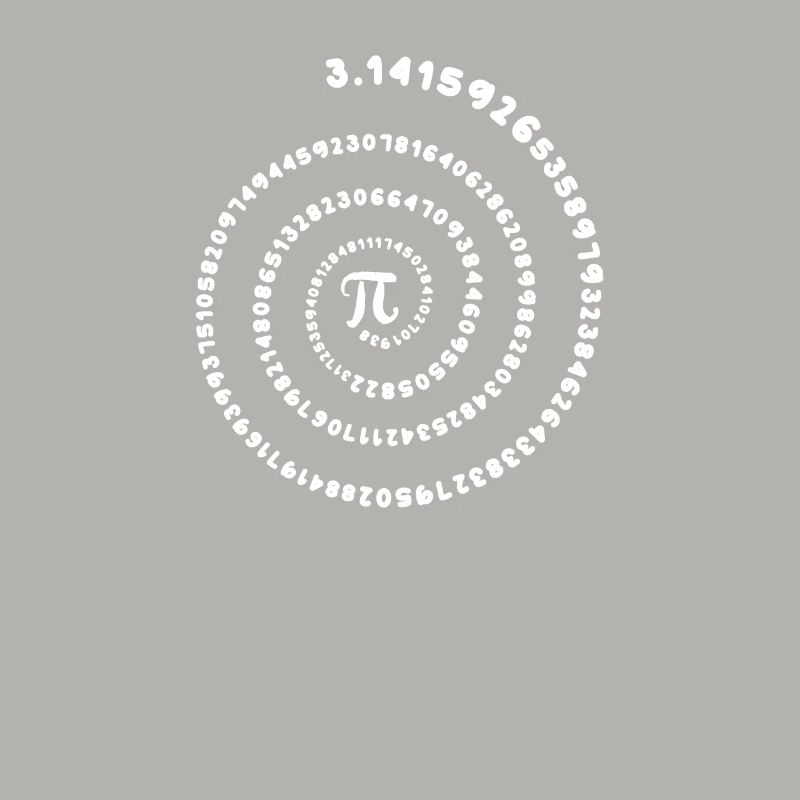 Pi Day Spiral Science Math Funny Math