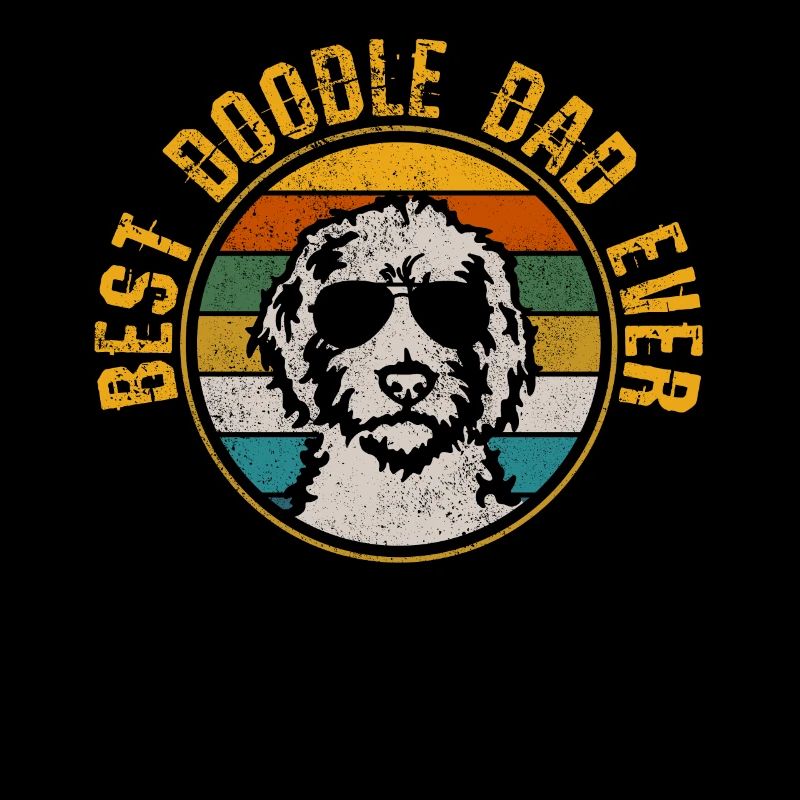 Goldendoodle Dog Doodle Dad Gift