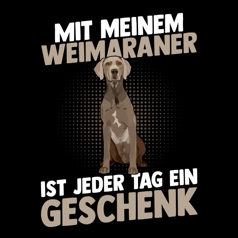 Hund Weimaraner