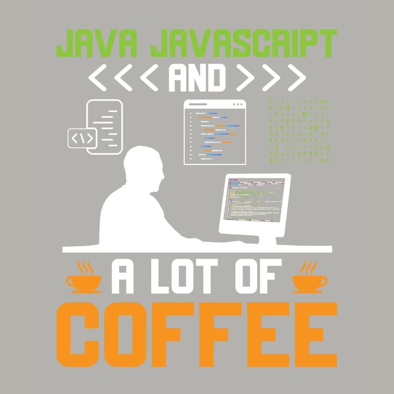 Kaffee-Codierung Programmierer Programmierer Entwickler Nerd Coff