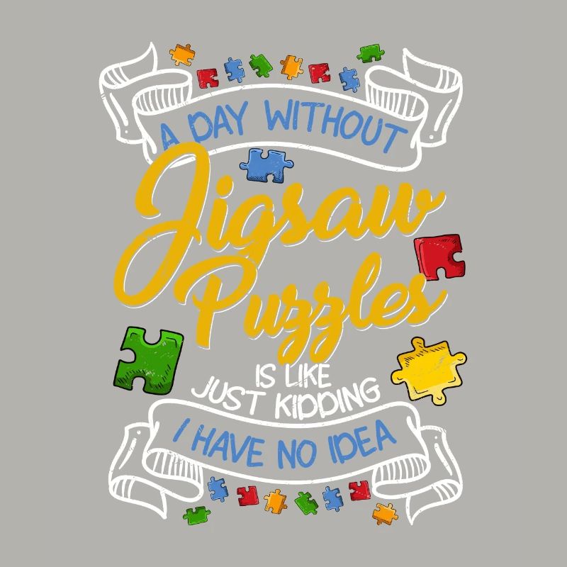 A Day Without Jigsaw Puzzles Piece Solving