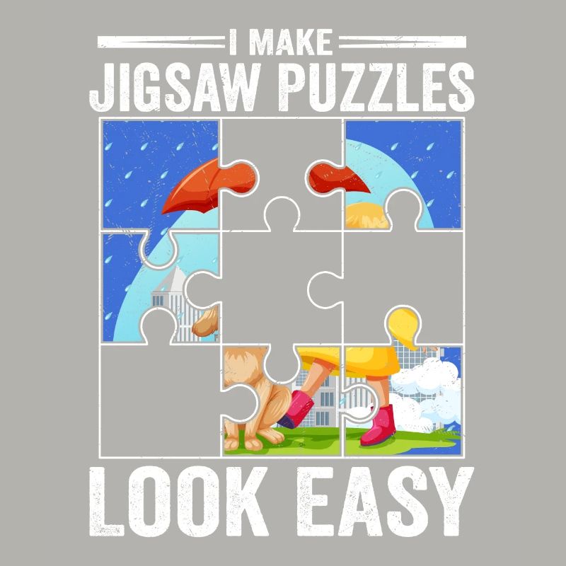 I Make Jigsaw Puzzles Look Easy Solving Piece