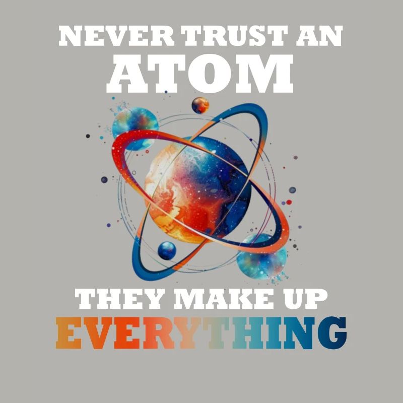 Never trust an atom - they invent everything
