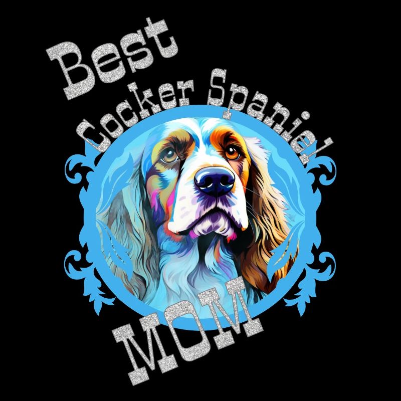 Cocker anglais Spaniel Dire Meilleure Maman