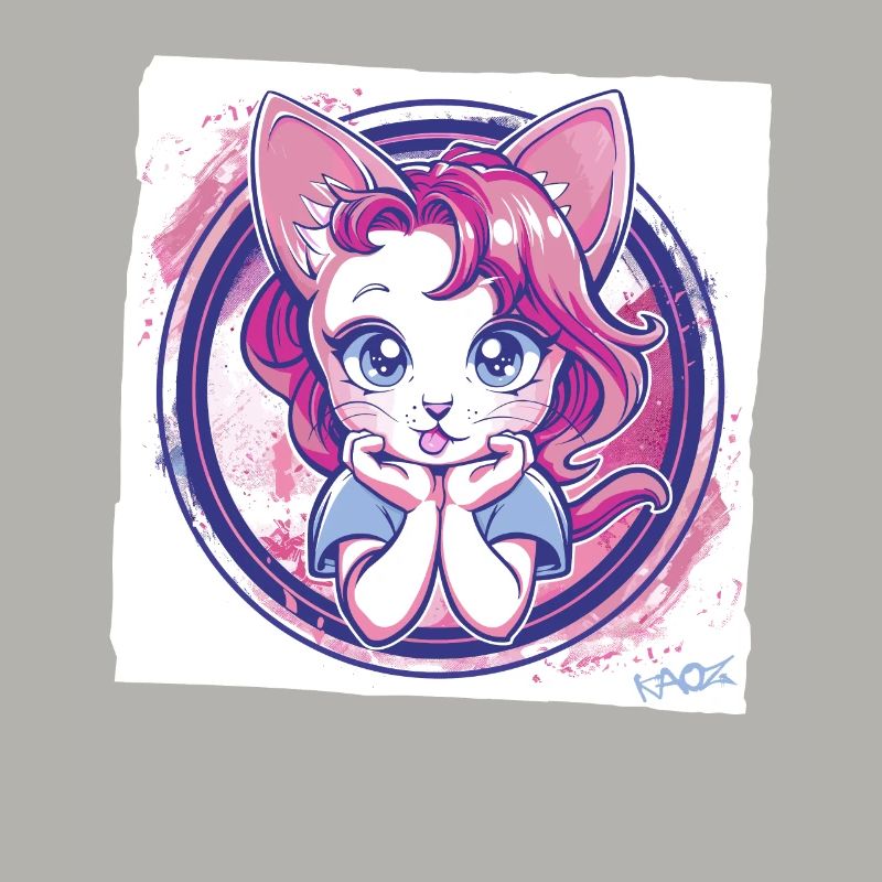 Chat Anime Comique Vous Regardez