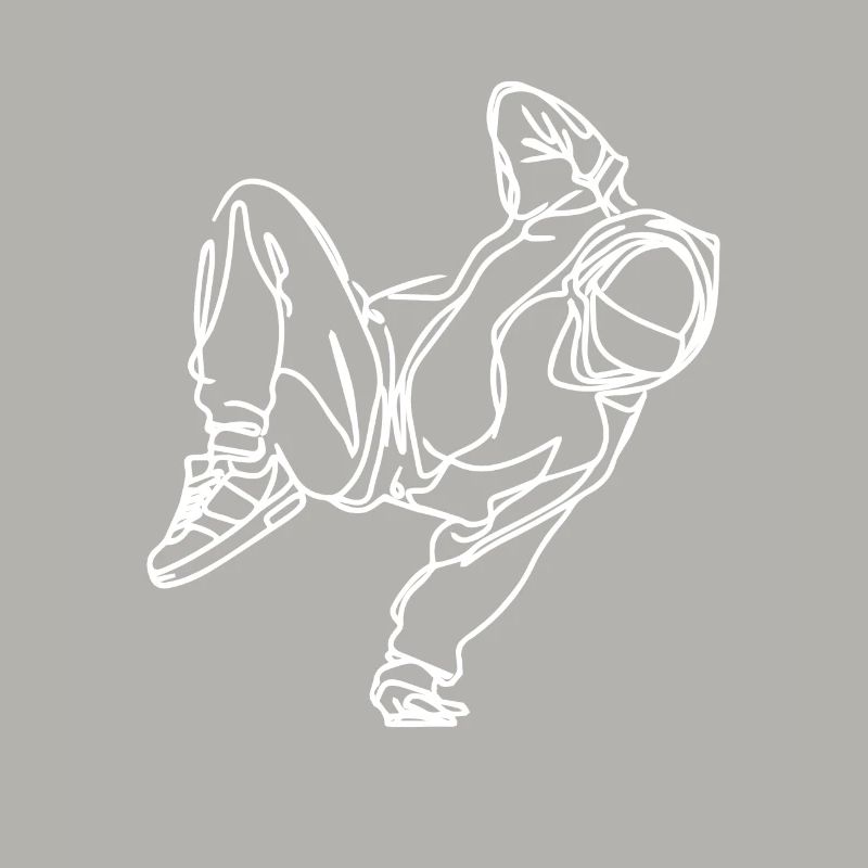 Breakdancer Drawing