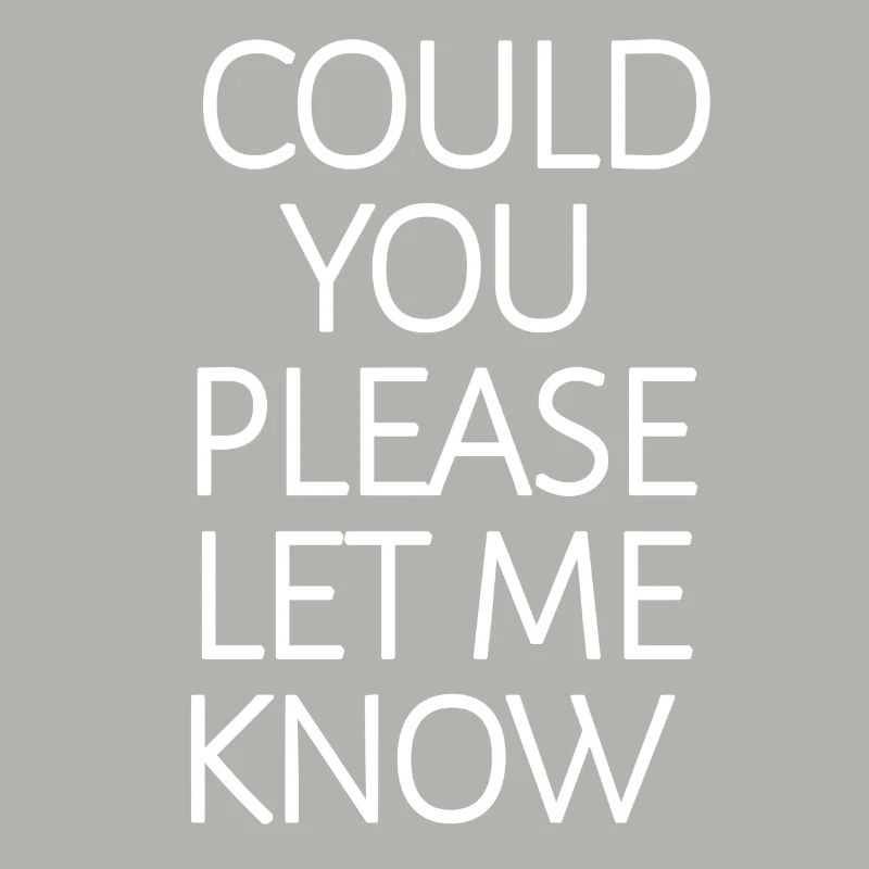 Could you please let me know