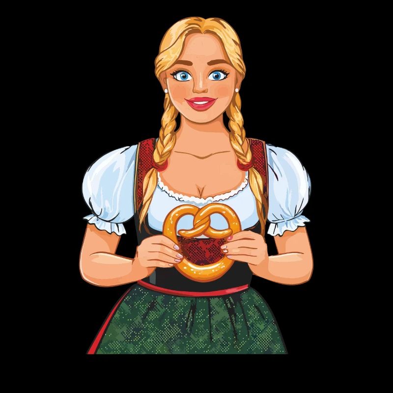 FRU DIRNDL KRINGLE