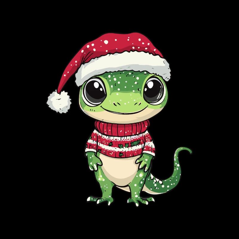 Echse Weihnachten