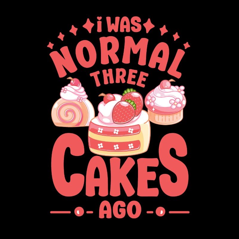 Cake Baker was Normal Three Cakes Ago Gift Idea