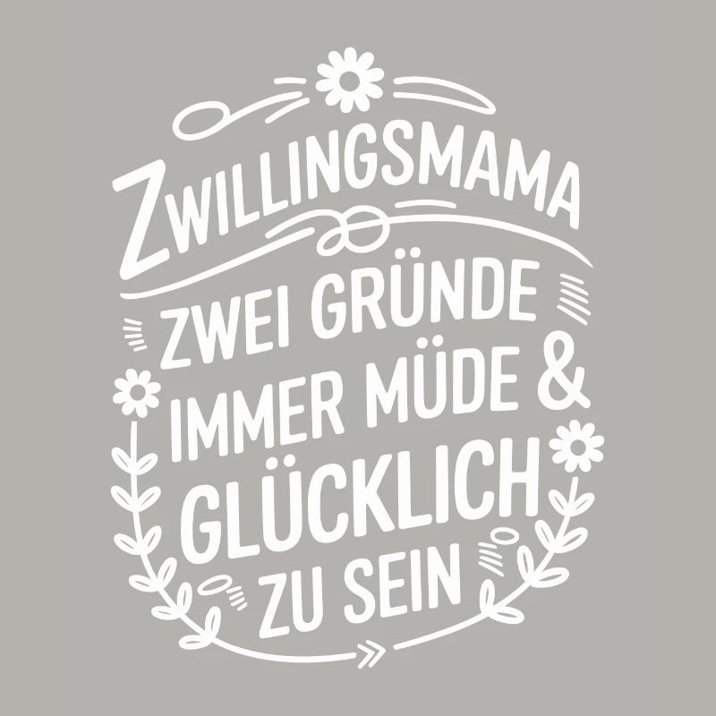 Zwillingsmama Zwillings Mutter, Mama von Zwillinge