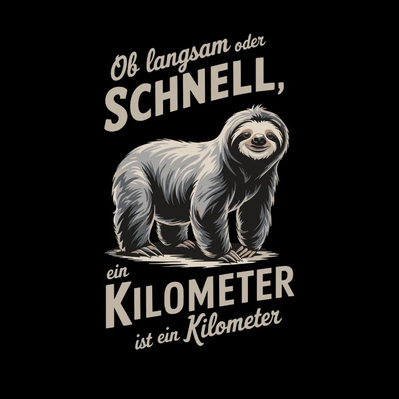 Egal ob langsam oder schnell,