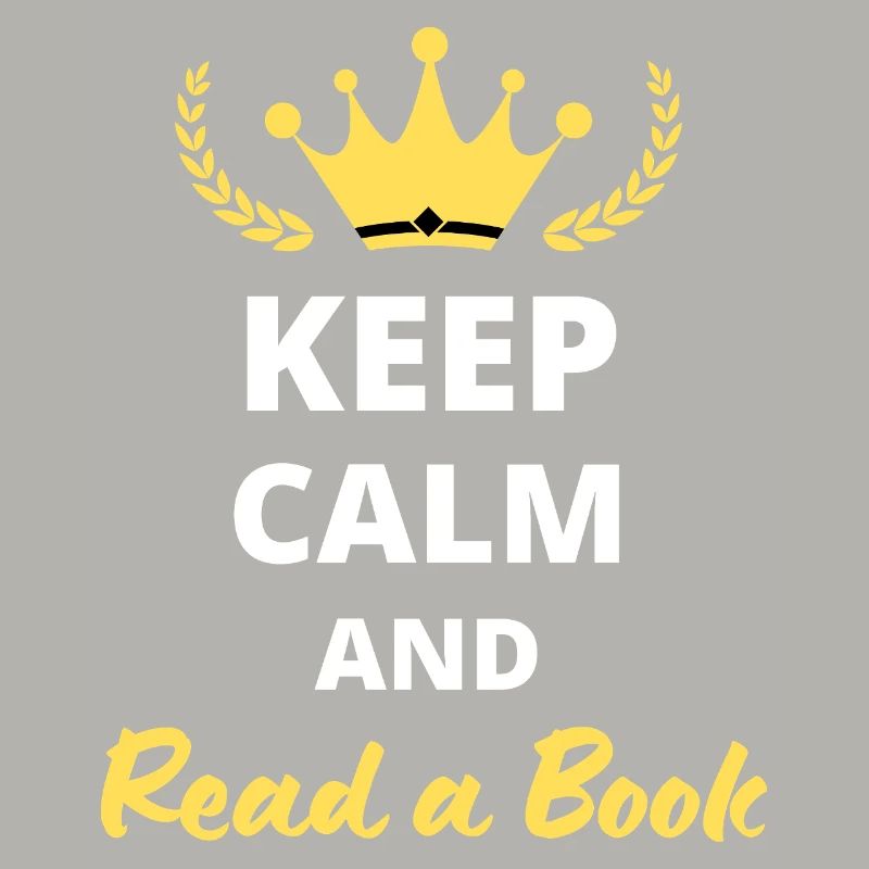 Keep Calm and Read a Book - Book Lover Design
