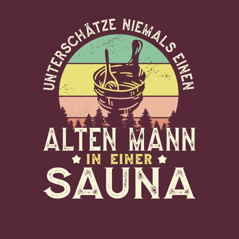 Ne sous-estimez jamais un vieil homme dans un sauna