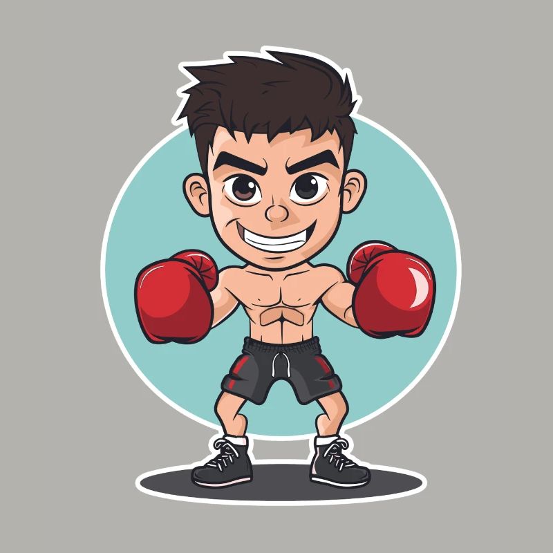 Boxer Comic Look
