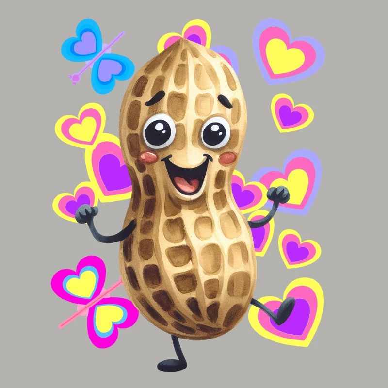 Peanut Spring Dance Dancing Peanuts Kids