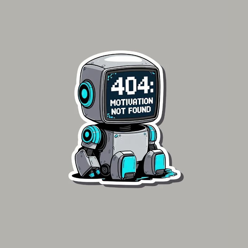 404 Motivation introuvable – Robots à la limite