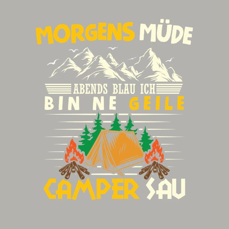 Camper Camping Caravan Saying