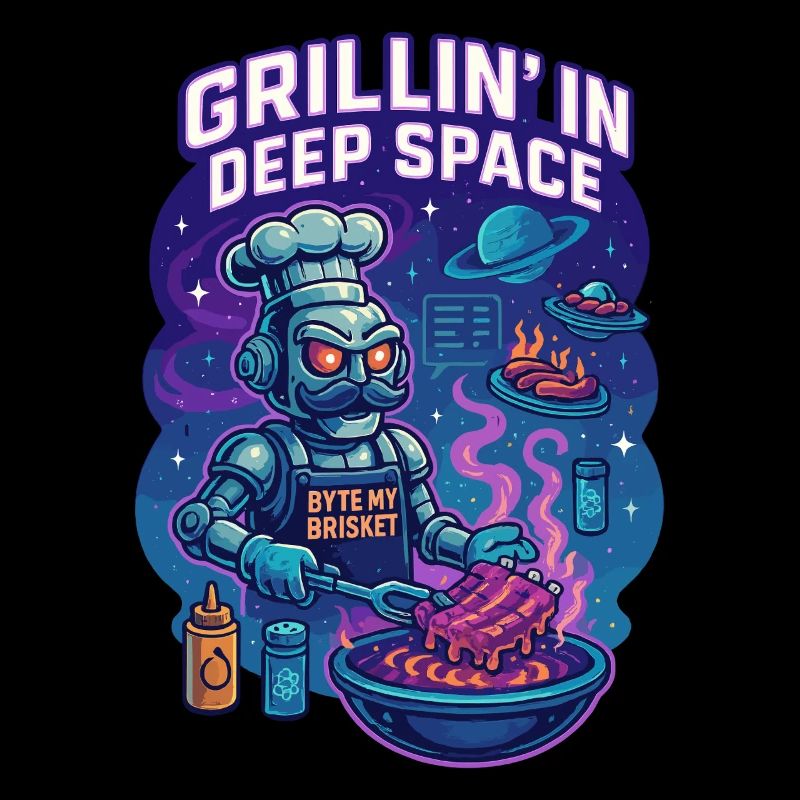 Grilling in deep space with Byte My Brisket