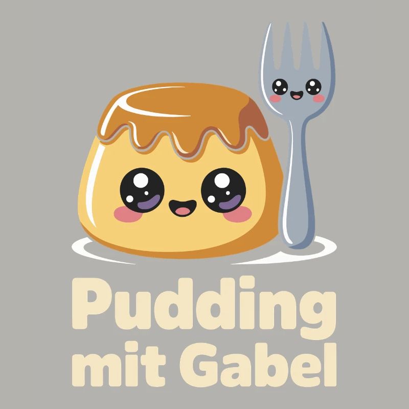 Pudding Mit Gabel