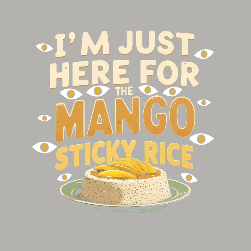 Riz gluant à la mangue