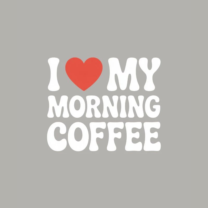 J’adore mon café du matin