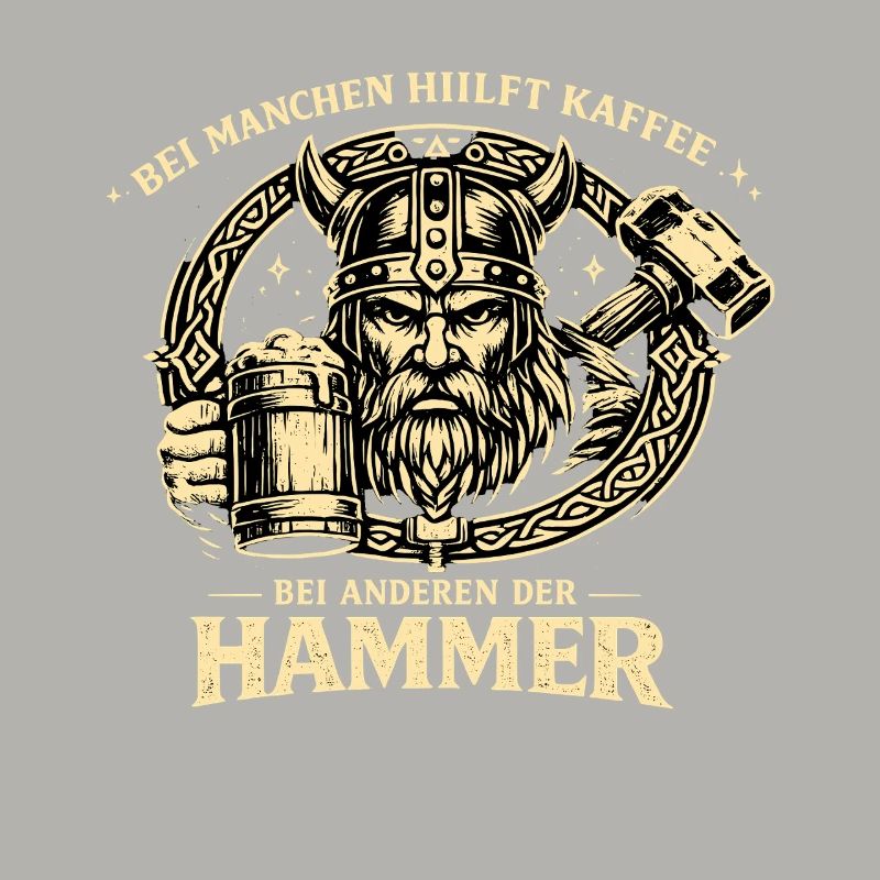 Coffee helps? Otherwise the hammer | Vikings