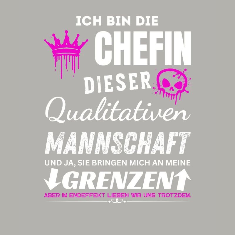 Chefin Qualitativen Mannschaft Chefin Geschenke