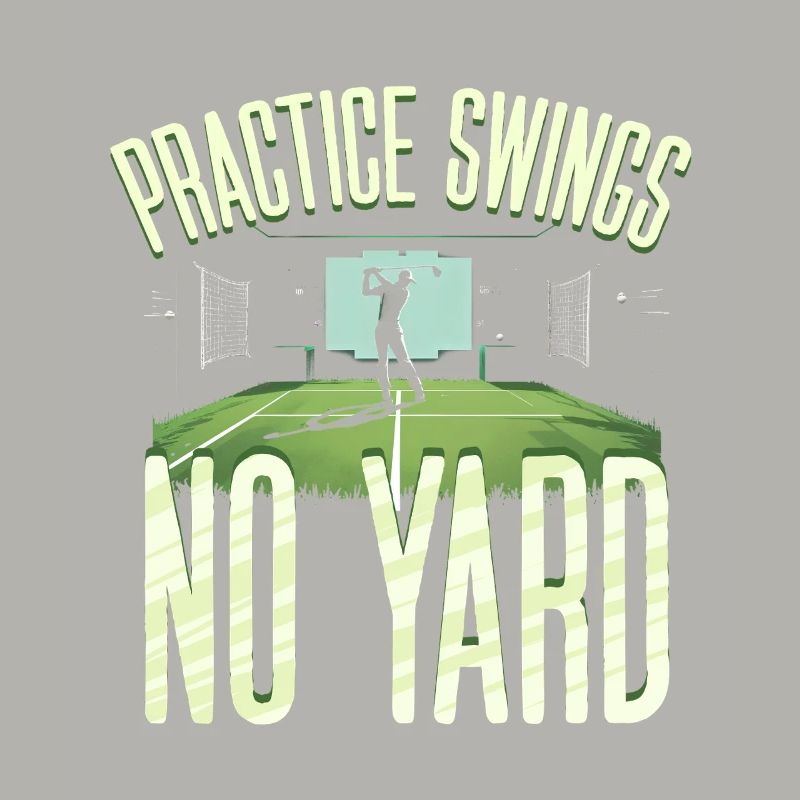 Golfsimulator Practice Swings No Yard