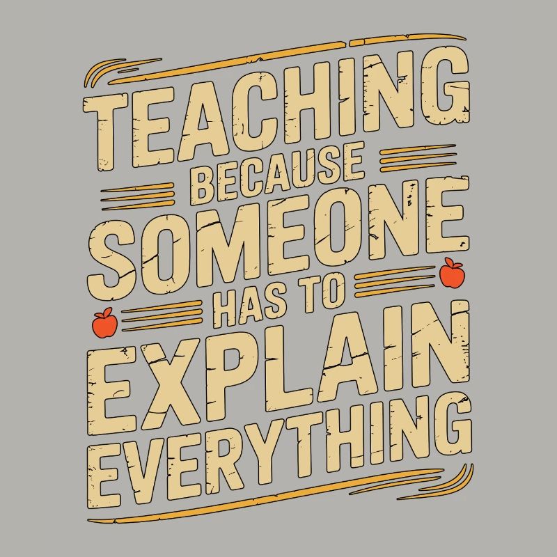 Elementary Teacher Teaching Because School Tutor