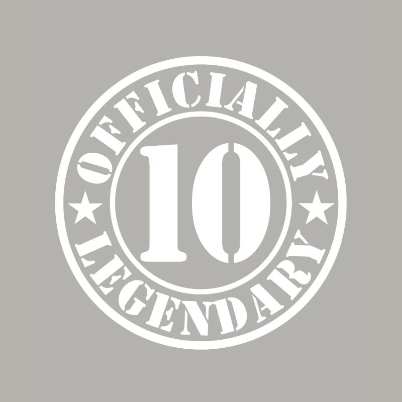 10. Geburtstag Junge Mädchen Legende Level 10