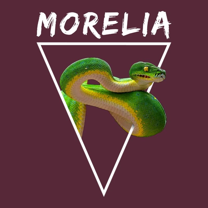 Arbre vert Python Morelia Viridis Propriétaire de serpent