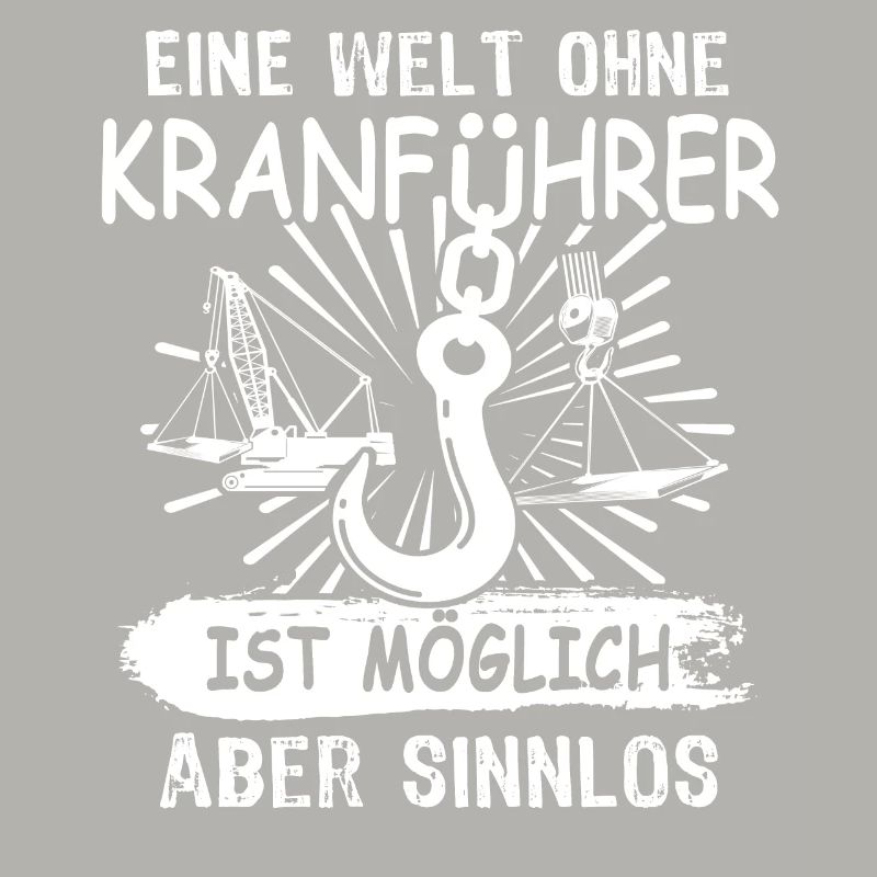 Kranfahrer Kran Kranfuehrer