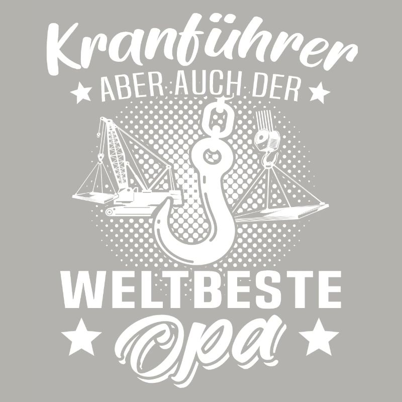 Kranführer Opa Kranfahrer