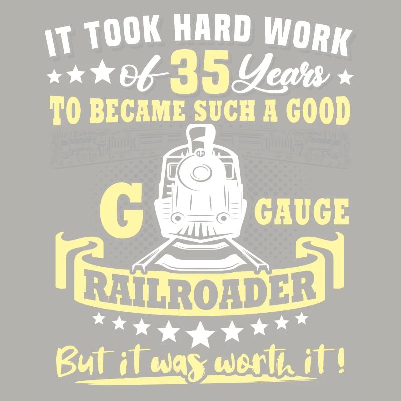 Gartenbahn 35. Geburtstag Garten Eisenbahn Spur G