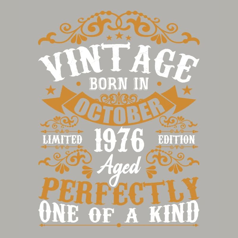 October 1976 Birthday Gift 1976 October