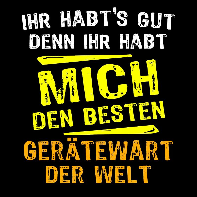 Gerätewart Geschenk