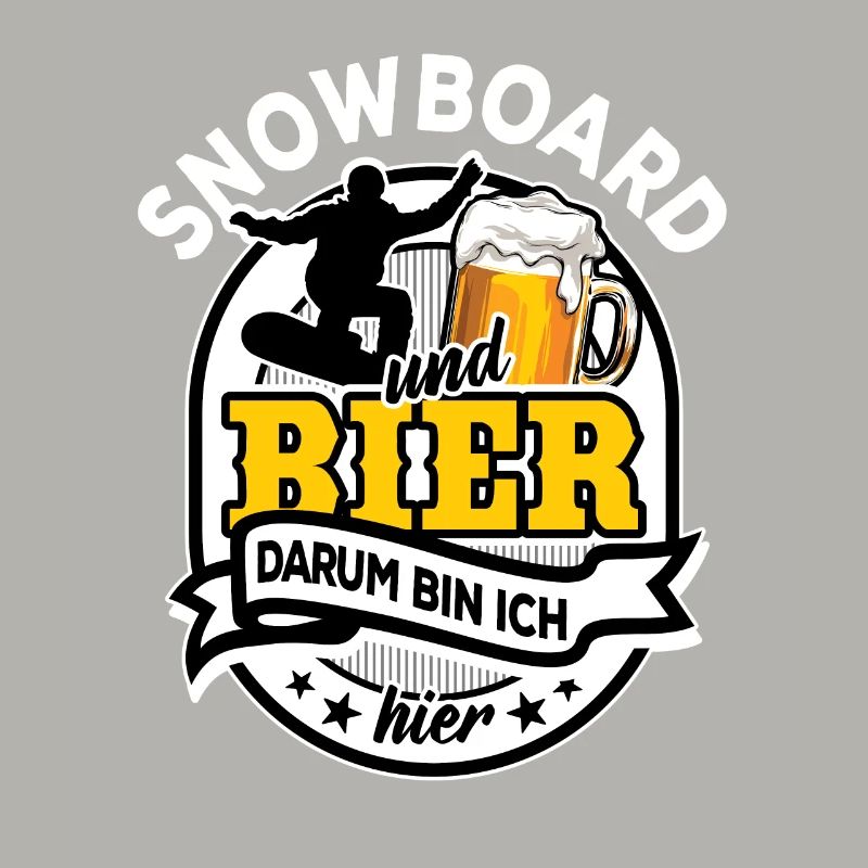 Snowboard & Bier - darum bin ich hier