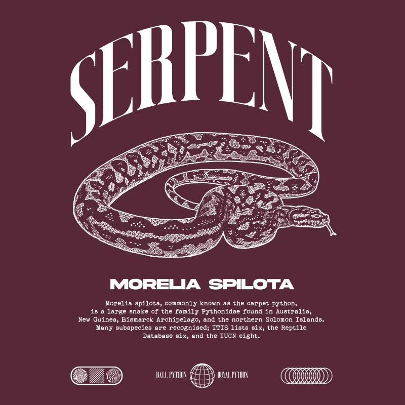 Teppich Python Modern Reptile Keeper Streetwear