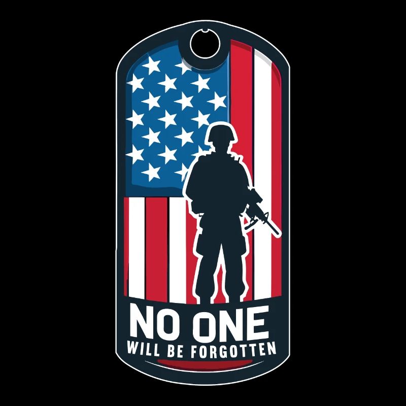 Noone will be forgotten Memorial Day USA