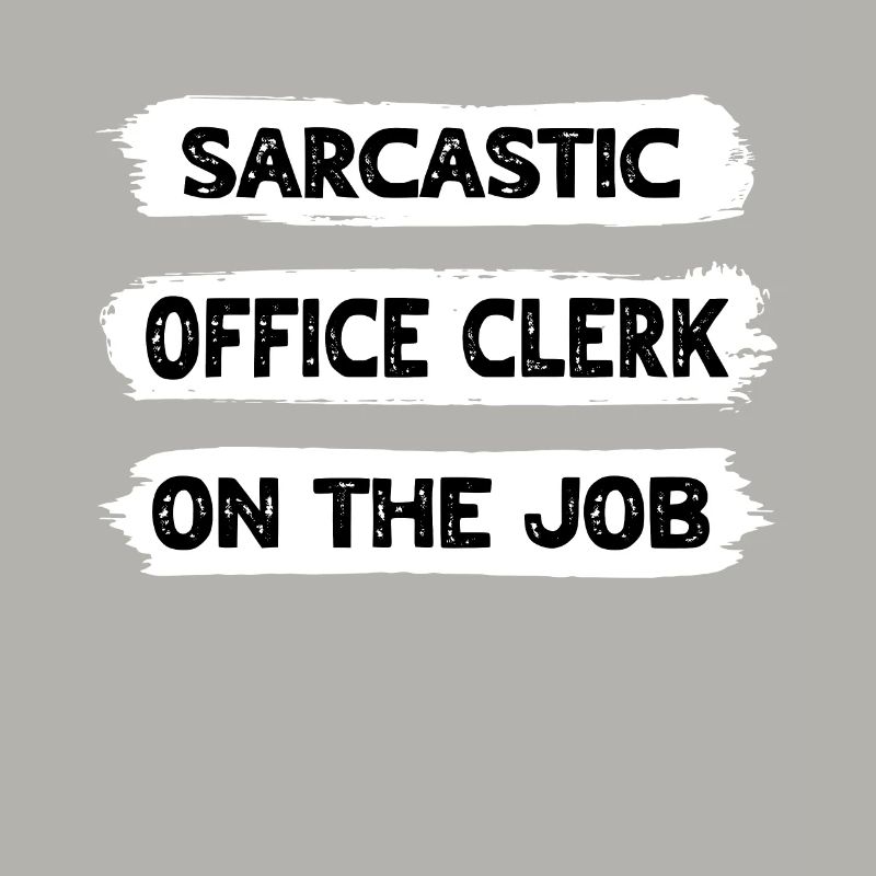 Sarcasm Office Worker