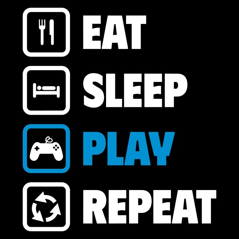 Manger, dormir, jouer, répéter