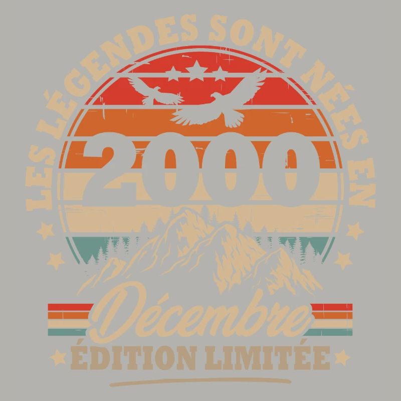 Geburtstagsgeschenk geboren im Dezember 2000