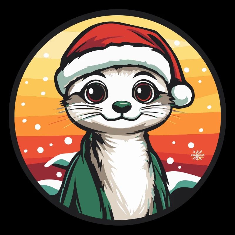 Suricate : Animal de Noël