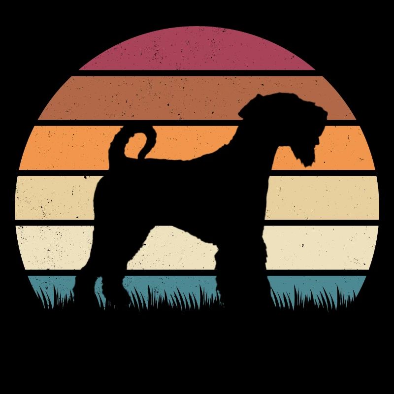 Airedale Terrier Vintage Premium