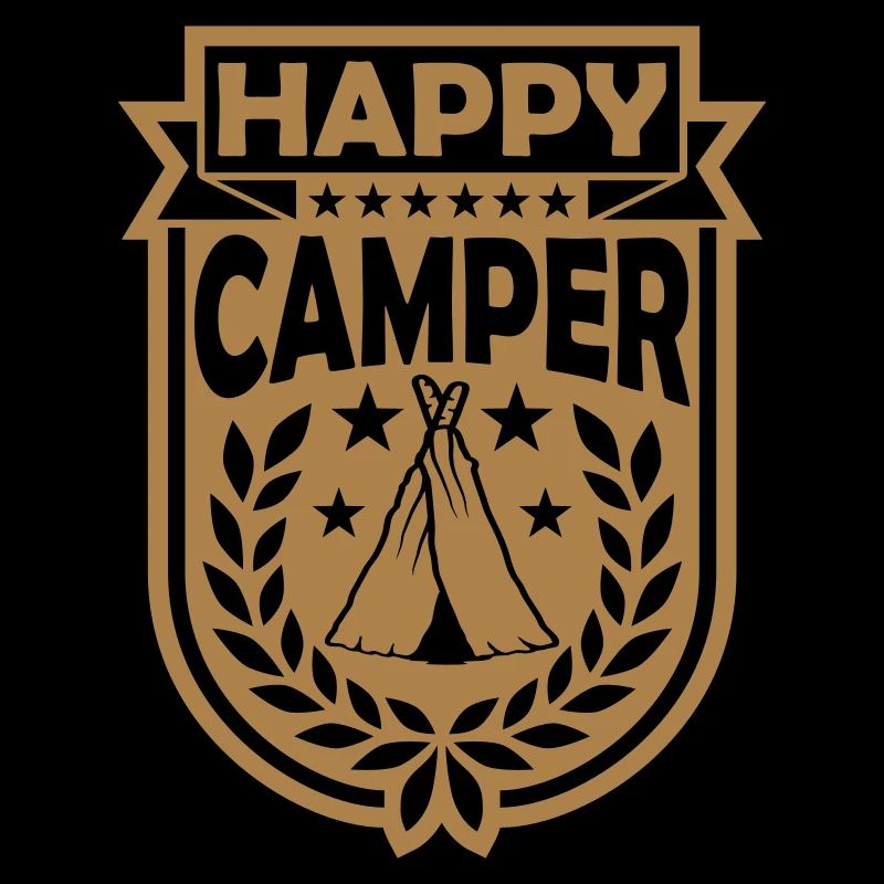 Excursion Logo Happy Camper