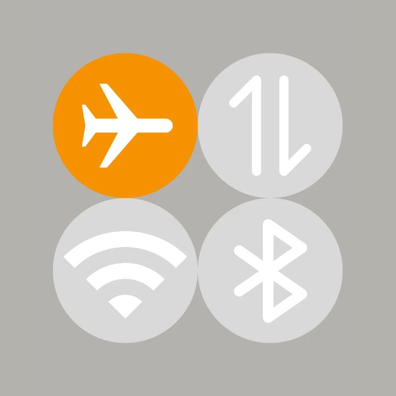 Quick Menu Flight Mode