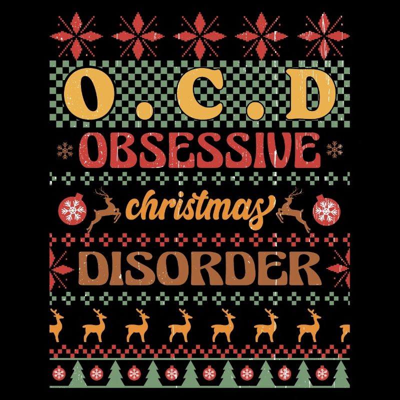 OCD Christmas sublimation