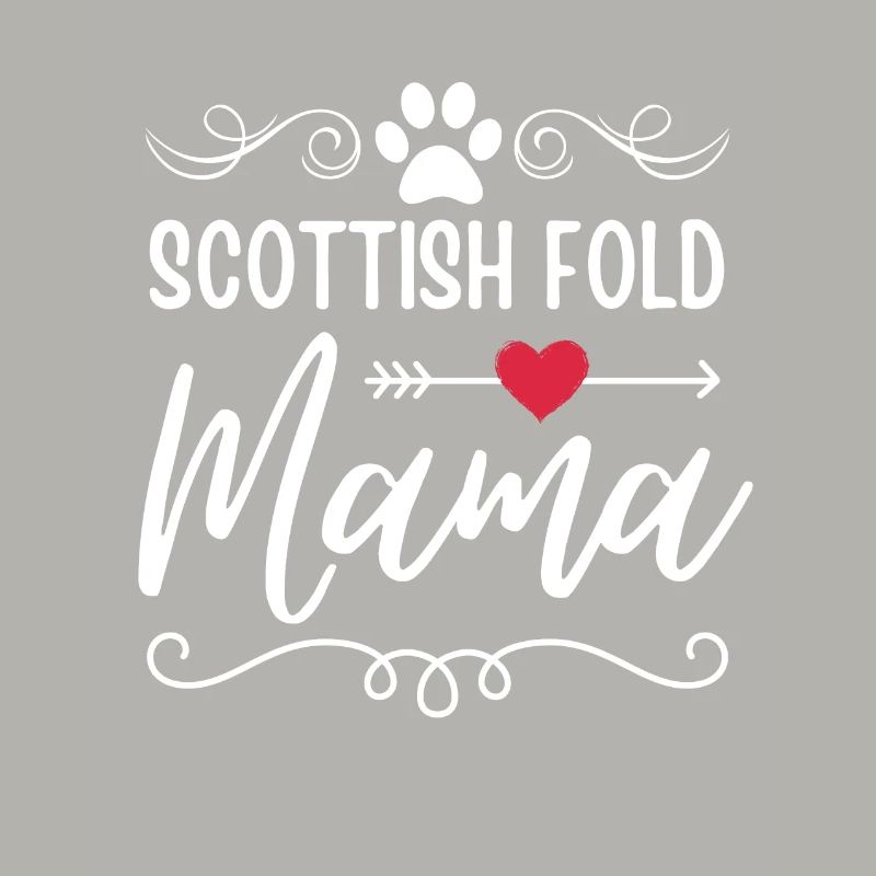 Scottish Fold-eared Cat Mama