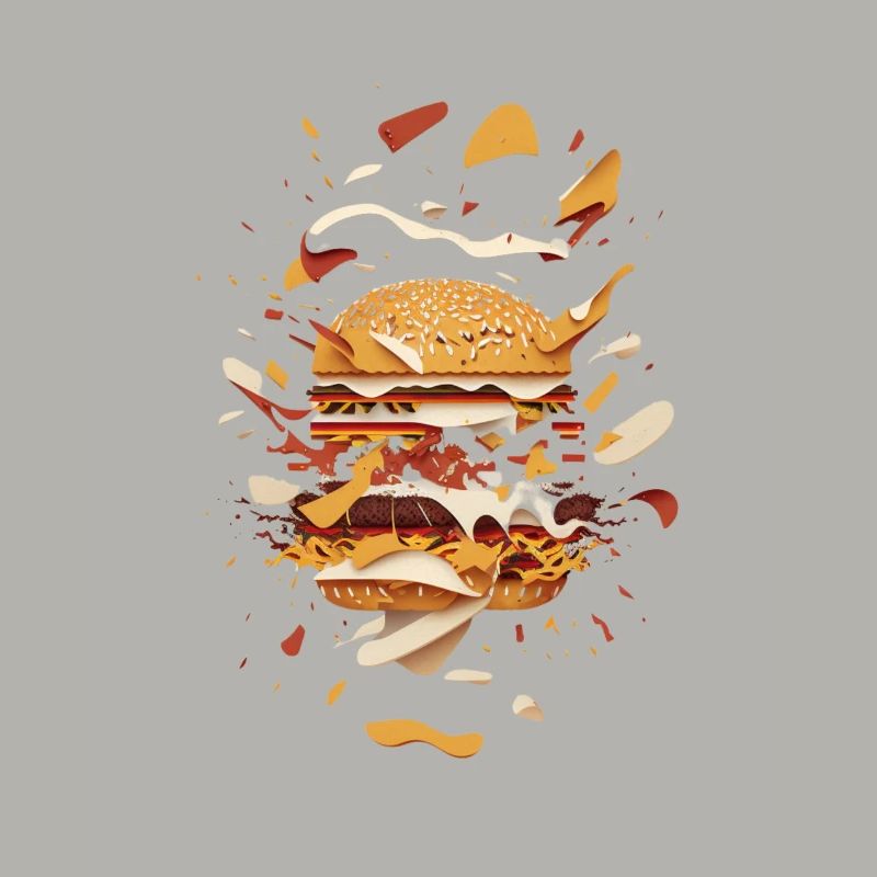 Burger Exploded | Dekonstruierter Burger